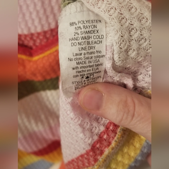 GeeGee Waffle Knit Tee - Picture 3 of 4